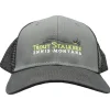 MTS Logo Soft Mesh Sideline Trucker Dark Grey/Black/Black - Your Premium Fishing Gear Store Rods Lines Baits Accessories* Fishing Line