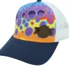 MTS Logo Tiia Trout Hat with Leather Patch - Your Premium Fishing Gear Store Rods Lines Baits Accessories^ Clearance