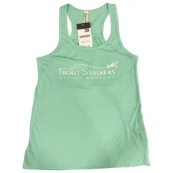 MTS Logo Women's Flowy RacerBack Tank - Mint Medium - Your Premium Fishing Gear Store Rods Lines Baits Accessories* Shop All