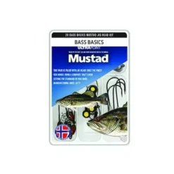 Mustad Bass Basics Jighead Kit, 20/Pack - Your Premium Fishing Gear Store Rods Lines Baits Accessories^ Cheap
