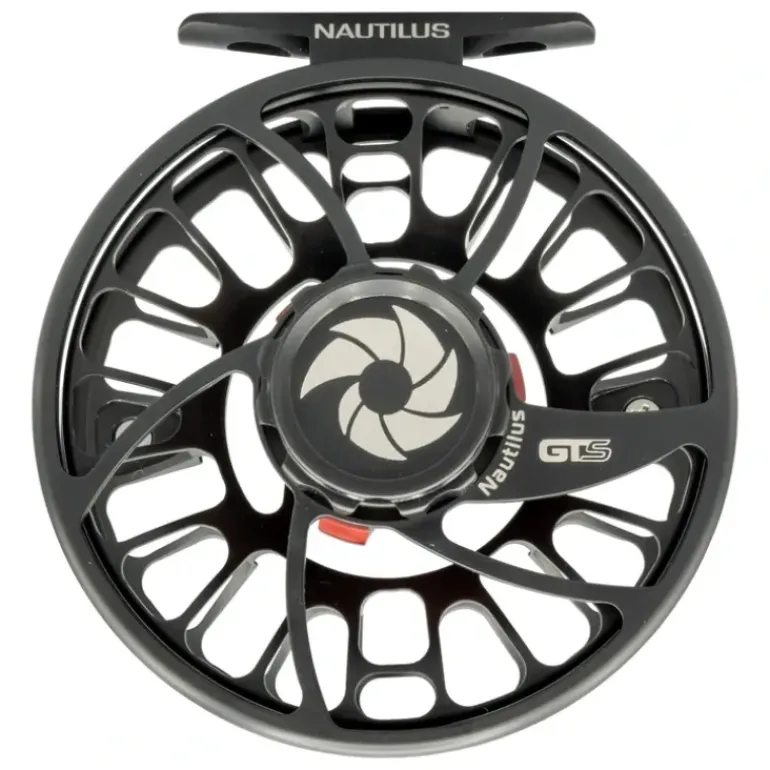 Nautilus GTS Fly Reel Black - Your Premium Fishing Gear Store Rods Lines Baits Accessories* Fishing Line