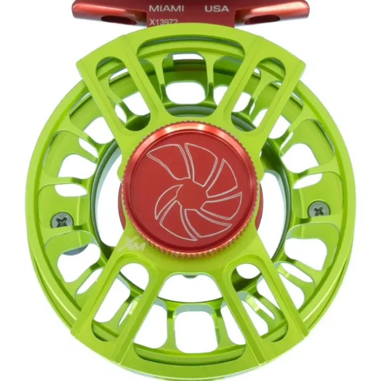 Nautilus X-Series Reel Key Lime/Red XM - Your Premium Fishing Gear Store Rods Lines Baits Accessories* Fishing Line