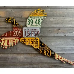 Nebraska Pheasant License Plate Art - Your Premium Fishing Gear Store Rods Lines Baits Accessories* Shop All