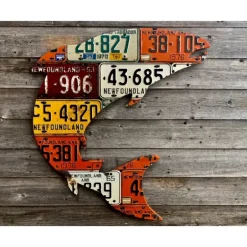 Newfoundland Atlantic Salmon License Plate Art - Your Premium Fishing Gear Store Rods Lines Baits Accessories* Shop All