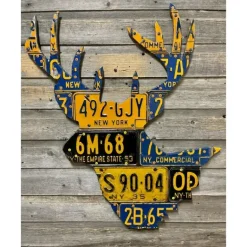 New York Whitetail Deer License Plate Art - Your Premium Fishing Gear Store Rods Lines Baits Accessories* Shop All
