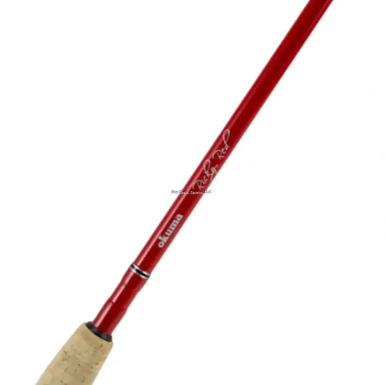 Okuma RKR-C-661ML Ricky Red Inshore Rods Casting 6 6 ML 1-pcs 6 - 10 lbs 1/2oz - Your Premium Fishing Gear Store Rods Lines Baits Accessories* Fishing Line