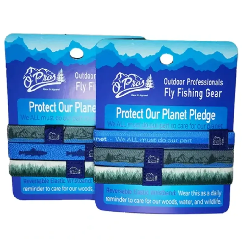 O'Pros Protect Our Planet Wristband - Your Premium Fishing Gear Store Rods Lines Baits Accessories* Shop All