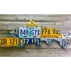 Oregon Steelhead License Plate Art - Your Premium Fishing Gear Store Rods Lines Baits Accessories* Shop All