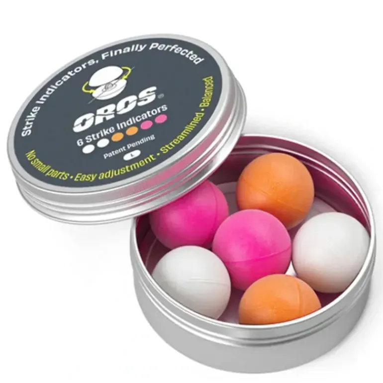 Oros 6-Pack Strike Indicator Aluminum Jars Multi-Color Large - Your Premium Fishing Gear Store Rods Lines Baits Accessories* Fishing Line