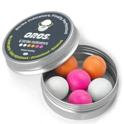 Oros 6-Pack Strike Indicator Aluminum Jars Multi-Color Medium - Your Premium Fishing Gear Store Rods Lines Baits Accessories* Fishing Line