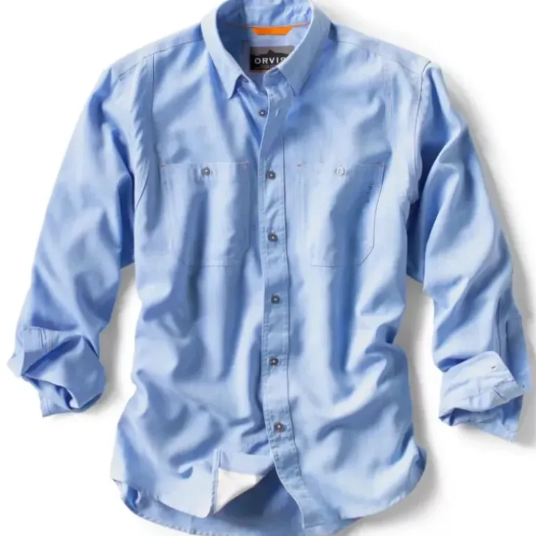 Orvis Tech Chambray Work Shirt - Your Premium Fishing Gear Store Rods Lines Baits Accessories* Shop All