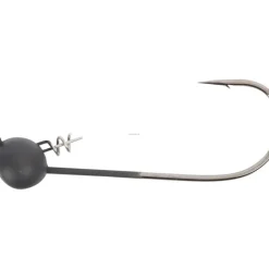 Owner Shaky Head, Matt Black, 4pk - Your Premium Fishing Gear Store Rods Lines Baits Accessories* Bait