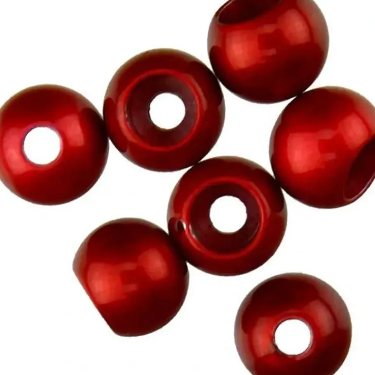 Painted Cyclops Beads - Red - Your Premium Fishing Gear Store Rods Lines Baits Accessories* Shop All