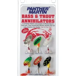Panther Martin BA6 Bass and Trout Annihilators Spinner Kit - Your Premium Fishing Gear Store Rods Lines Baits Accessories* Shop All