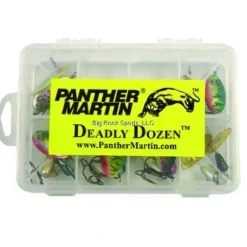Panther Martin Best of the Best Kit, Deadly Dozen 12 Trout Spinner Lures - Your Premium Fishing Gear Store Rods Lines Baits Accessories* Shop All