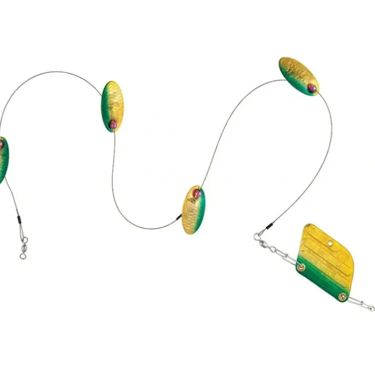 Panther Martin High Lake Troll #20 Mark Drag Rudder Gold/Green Holographic - Your Premium Fishing Gear Store Rods Lines Baits Accessories* Bait