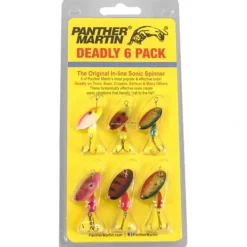 Panther Martin Holy Hammered Spinner Assortment 6 Pack - Your Premium Fishing Gear Store Rods Lines Baits Accessories* Shop All