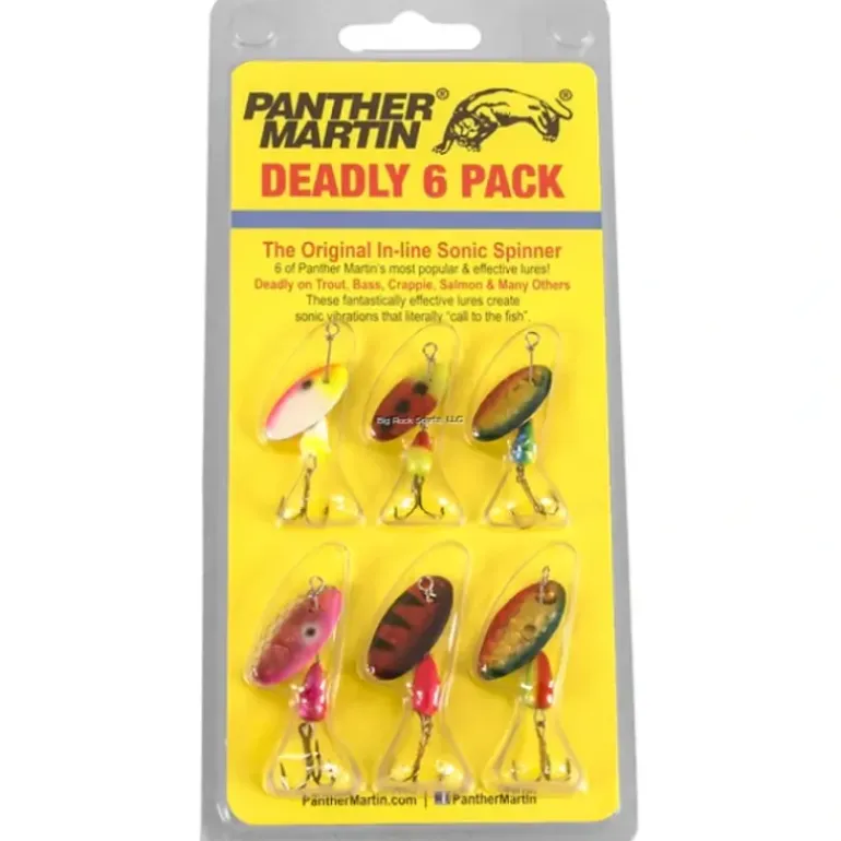 Panther Martin Holy Hammered Spinner Assortment 6 Pack - Your Premium Fishing Gear Store Rods Lines Baits Accessories* Shop All