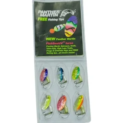 Panther Martin PMHD6 6 Pack Holographic Deluxe Spinner Kit - Your Premium Fishing Gear Store Rods Lines Baits Accessories* Shop All