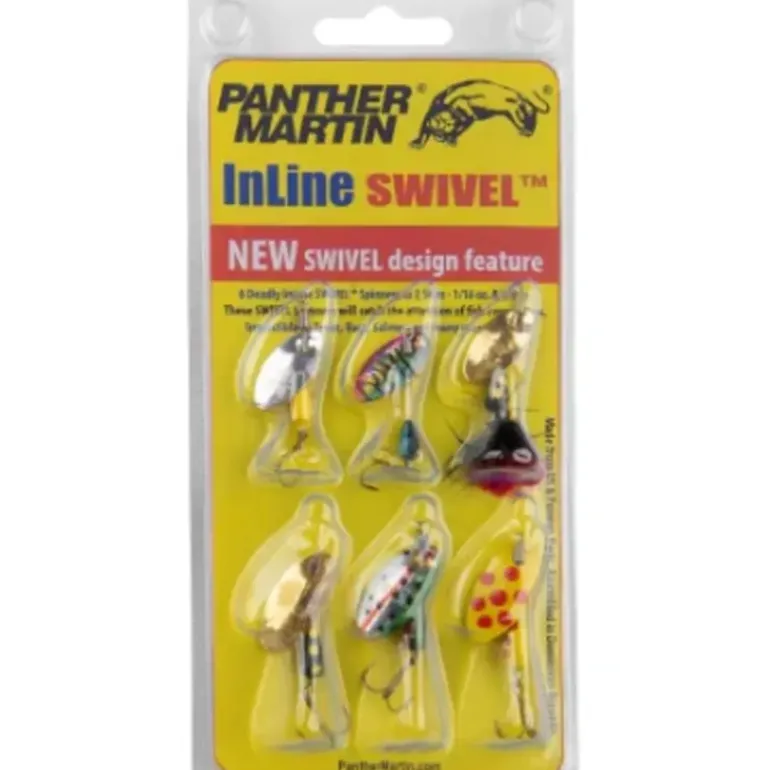 Panther Martin PMIS6 Inline Swivel Kit Pack of 6 - Your Premium Fishing Gear Store Rods Lines Baits Accessories* Fishing Line