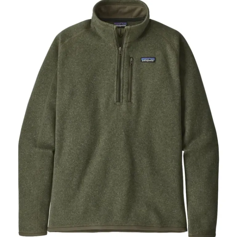 Patagonia Better Sweater 1/4 Zip Industrial Green - Your Premium Fishing Gear Store Rods Lines Baits Accessories* Shop All