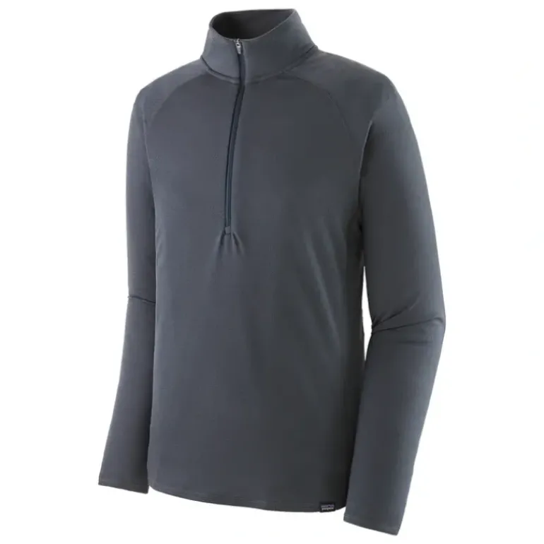 Patagonia Cap MW Zip Neck Smolder Blue - Your Premium Fishing Gear Store Rods Lines Baits Accessories* Shop All