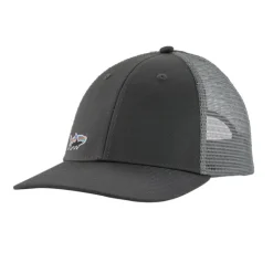 Patagonia Fitz Roy Fish LoPro Trucker Forge Grey w/Tarpon - Your Premium Fishing Gear Store Rods Lines Baits Accessories* Shop All