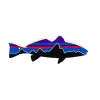 Patagonia Fitz Roy Redfish Small Sticker - Your Premium Fishing Gear Store Rods Lines Baits Accessories* Shop All