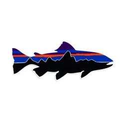 Patagonia Fitz Roy Trout Large Sticker - Your Premium Fishing Gear Store Rods Lines Baits Accessories* Shop All