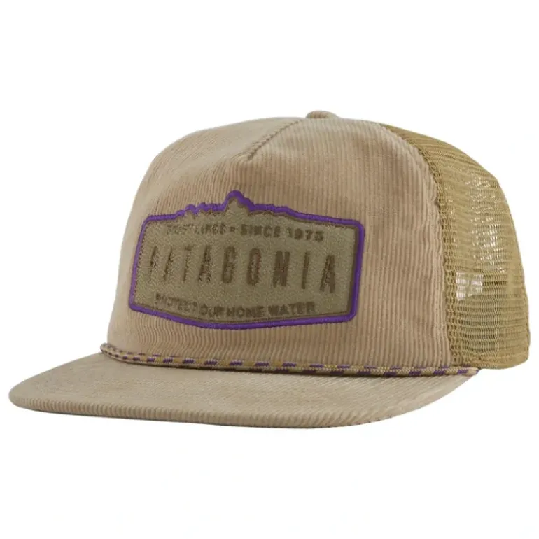 Patagonia Fly Catch Hat Ridgecrest: Oar Tan - Your Premium Fishing Gear Store Rods Lines Baits Accessories* Fly Fishing