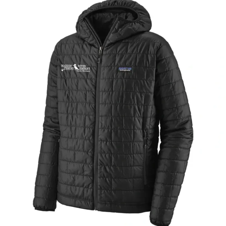 Patagonia Logo Nano Puff Hoody - Your Premium Fishing Gear Store Rods Lines Baits Accessories* Shop All