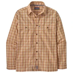 Patagonia L/S Island Hopper Shirt Mirrored: Golden Caramel - Your Premium Fishing Gear Store Rods Lines Baits Accessories* Fly Fishing
