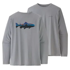 Patagonia Mens Longsleeve Cap Cool Daily Fish Graphic Shirt Sale - Your Premium Fishing Gear Store Rods Lines Baits Accessories* Shop All