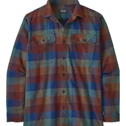 Patagonia Mens Longsleeve Organic Cotton MW Fjord Flannel Shirt Sale - Your Premium Fishing Gear Store Rods Lines Baits Accessories* Shop All