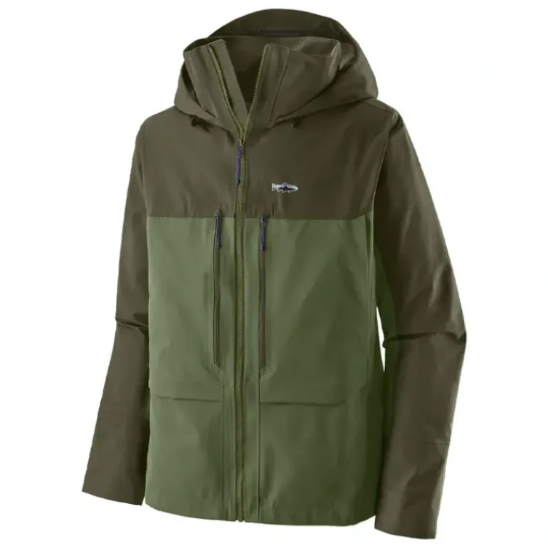 Patagonia Swiftcurrent Wading Jacket Terrain Green - Your Premium Fishing Gear Store Rods Lines Baits Accessories* Fishing Line