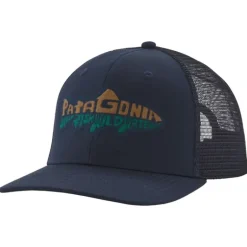 Patagonia Take a Stand Trucker Hat New Navy w/Wild Waterline - Your Premium Fishing Gear Store Rods Lines Baits Accessories* Fishing Line
