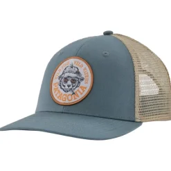 Patagonia Take a Stand Trucker Hat Wild Grizz: Plume Grey - Your Premium Fishing Gear Store Rods Lines Baits Accessories* Shop All