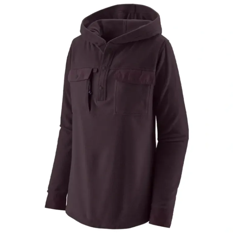 Patagonia Womens L/S Early Rise Shirt Obsidian Plum - Your Premium Fishing Gear Store Rods Lines Baits Accessories* Fly Fishing