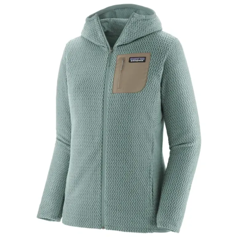 Patagonia Women's R1 Air Full-Zip Hoody Thermal Blue - Your Premium Fishing Gear Store Rods Lines Baits Accessories* Shop All