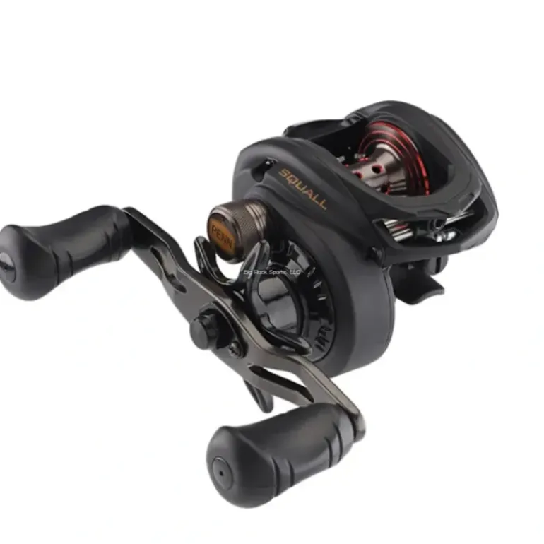 Penn Squall Low Profile Baitcasting Fishing Reels, Metal Frame - Your Premium Fishing Gear Store Rods Lines Baits Accessories* Bait