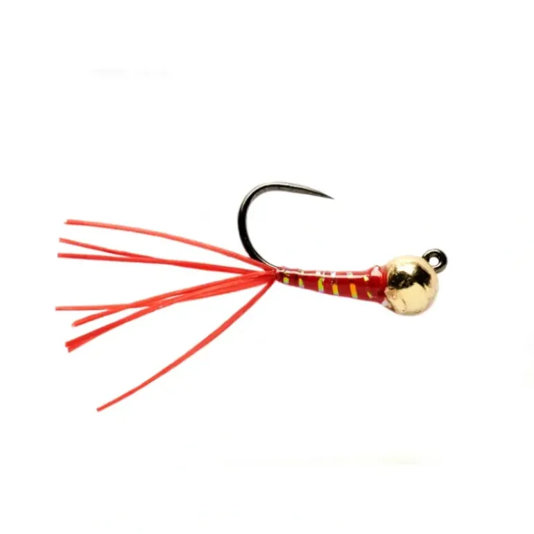 Perdiworm Red Barbless - Your Premium Fishing Gear Store Rods Lines Baits Accessories* Fly Fishing