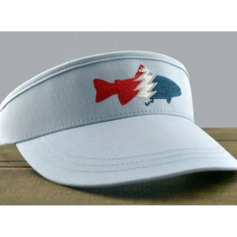 Pesca Muerta Hat Trout Tour Visor Light Blue - Your Premium Fishing Gear Store Rods Lines Baits Accessories* Shop All