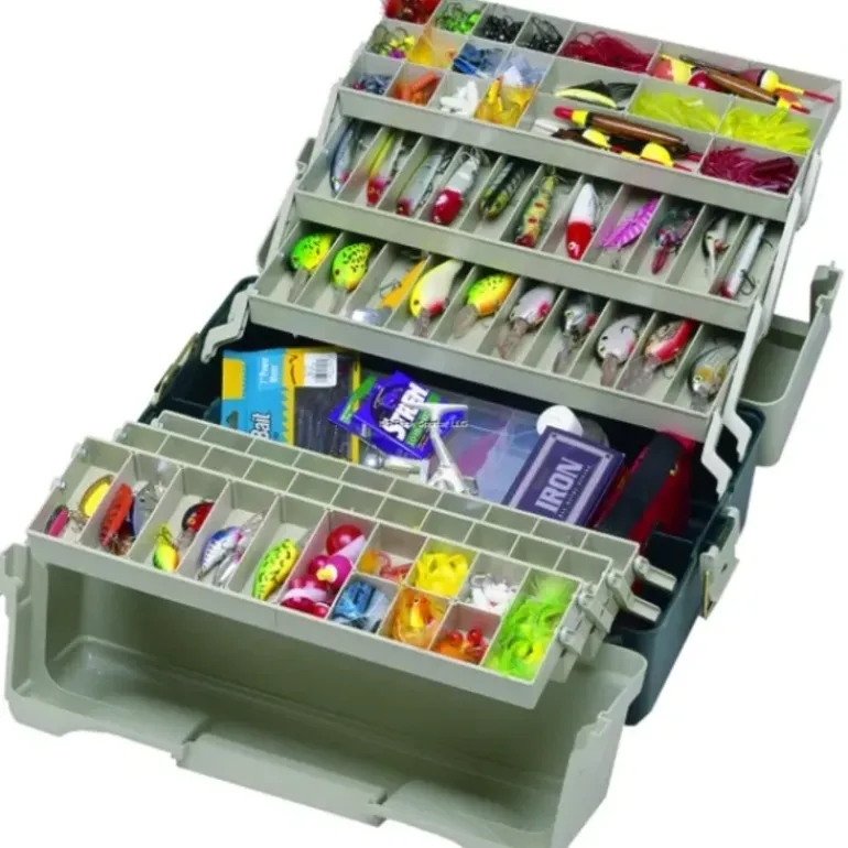 Plano Lg 6-Tray Tackle Box, 20-1/2x12-11/16x10-9/16 - Your Premium Fishing Gear Store Rods Lines Baits Accessories* Bait