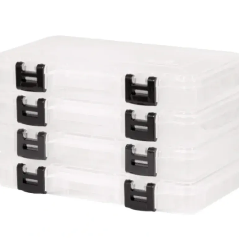 Plano ProLatch 3650 Stowaway Tackle Box 4-Pack, Clear - Your Premium Fishing Gear Store Rods Lines Baits Accessories* Shop All