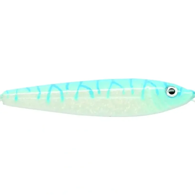 P-Line Laser Minnow Jig 1oz D-Glow/Blue Tiger - Your Premium Fishing Gear Store Rods Lines Baits Accessories* Fishing Line