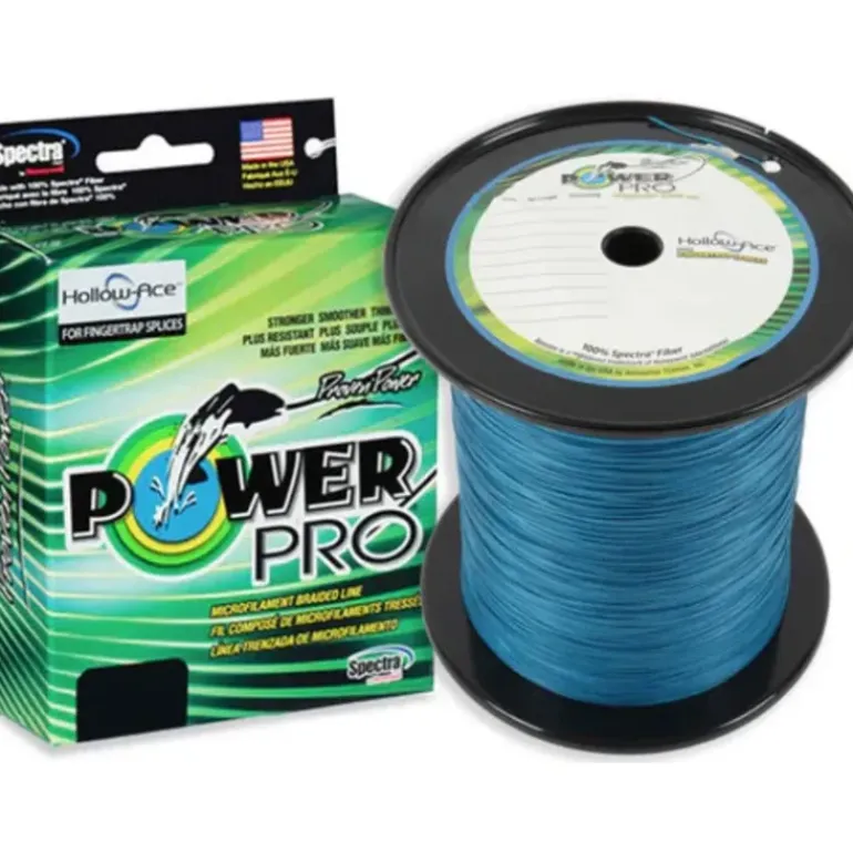 PowerPro Hollow Ace Fishing Line, 200lb, 3000yd, Marine Blue - Your Premium Fishing Gear Store Rods Lines Baits Accessories* Fishing Line