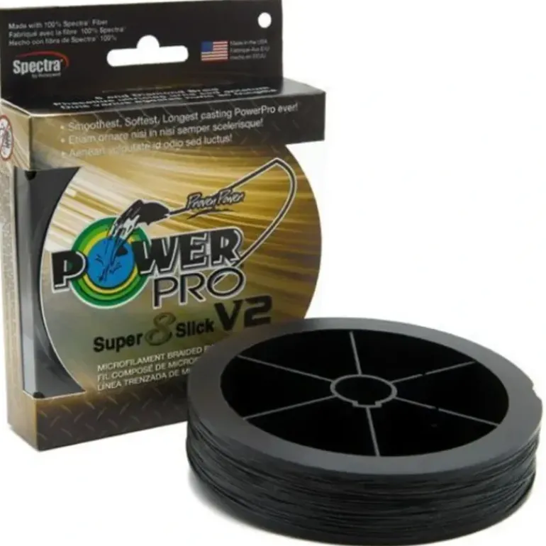 Power Pro Super Slick V2 8-Stand Braided Line 1500yd Spools - Your Premium Fishing Gear Store Rods Lines Baits Accessories* Fishing Line