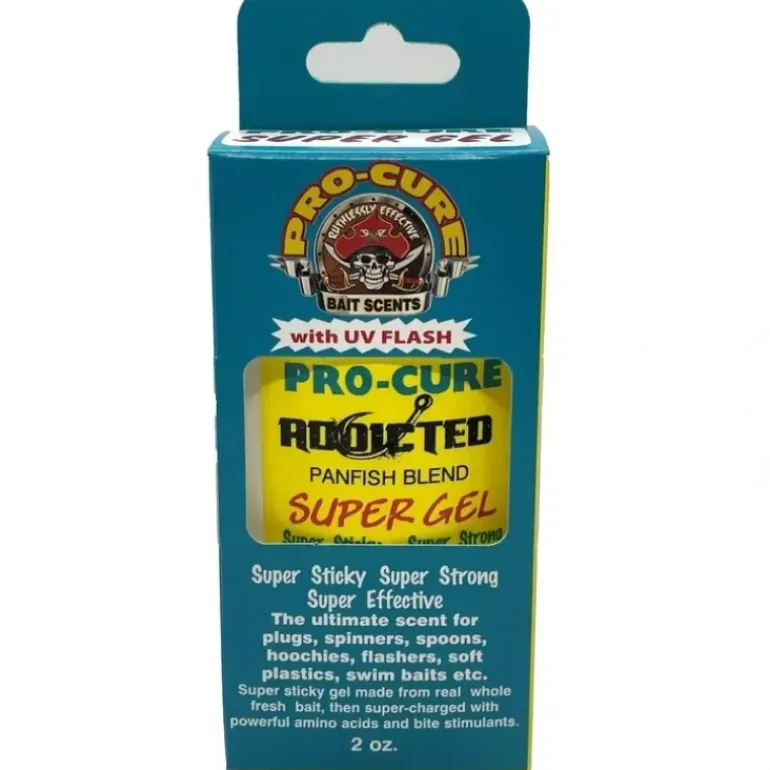 Pro-Cure Addicted Panfish Blend 2oz Super Gel Scent - Your Premium Fishing Gear Store Rods Lines Baits Accessories* Bait