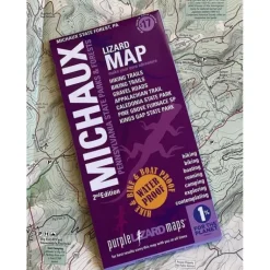 Purple Lizard Map - Michaux 2nd Edition - Your Premium Fishing Gear Store Rods Lines Baits Accessories* Fishing Line