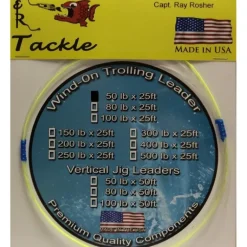R&R Wind-on Leaders Clear with High-Vis Header Loops - Your Premium Fishing Gear Store Rods Lines Baits Accessories* Shop All